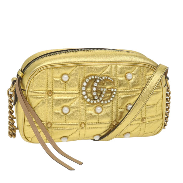 Gucci GG Marmont Shoulder Bag Leather Medium - image 1