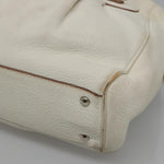 Salvatore Ferragamo Gancini Buckle Shoulder Bag Leather Large - image 8