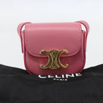Celine Triomphe Shoulder Bag Smooth Calfskin Mini - image 13