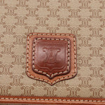 Celine Vintage Macadam Shoulder Bag Canvas and Leather - image 19