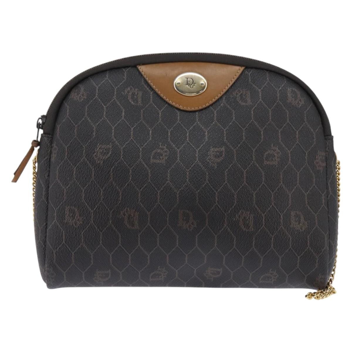 Christian Dior Vintage Honeycomb chain Canvas - image 1