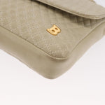 Bally Vintage Chain Shoulder Bag Quilted Leather - image 8