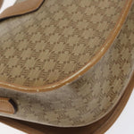 Celine Vintage Macadam Shoulder Bag Canvas and Leather - image 9