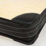 Chanel Chocolate Bar Shopping Tote Quilted Patent Large - image 9