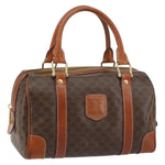 Celine Vintage Macadam Handbag Canvas and Leather - image 1