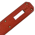 Hermes Birkin Handbag Red Togo with Palladium Hardware 35 - image 6