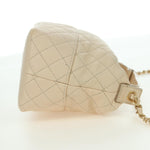 Chanel CC Charm Zip Hobo Quilted Lambskin Mini - image 4