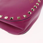 Valentino Garavani Rockstud Saddle Crossbody Bag Leather Mini - image 12