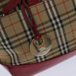 Burberry Nova Check Handbag Nova Check Canvas - image 13