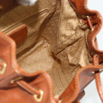 Gucci Vintage Bamboo Backpack Leather - image 20