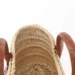 Chloe Marcie Basket Bag Raffia and Leather Mini - image 20