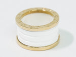 Bvlgari B.Zero1 Three Band Ring 18K Yellow Gold and Ceramic - image 3