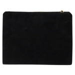 Salvatore Ferragamo Gancini Chain Shoulder Bag Suede - image 2