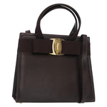 Salvatore Ferragamo Convertible Vara Bow Tote Leather Small - image 1