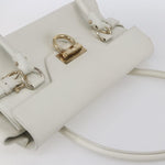 Salvatore Ferragamo Gina Satchel Leather Medium - image 12
