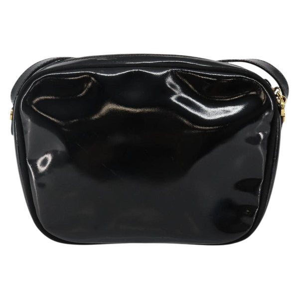 Salvatore Ferragamo Vala Shoulder Bag Patent Leather