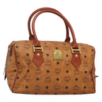 MCM Visetos Handbag Canvas and Leather - image 1