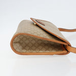 Celine Vintage Macadam Shoulder Bag Canvas and Leather - image 3