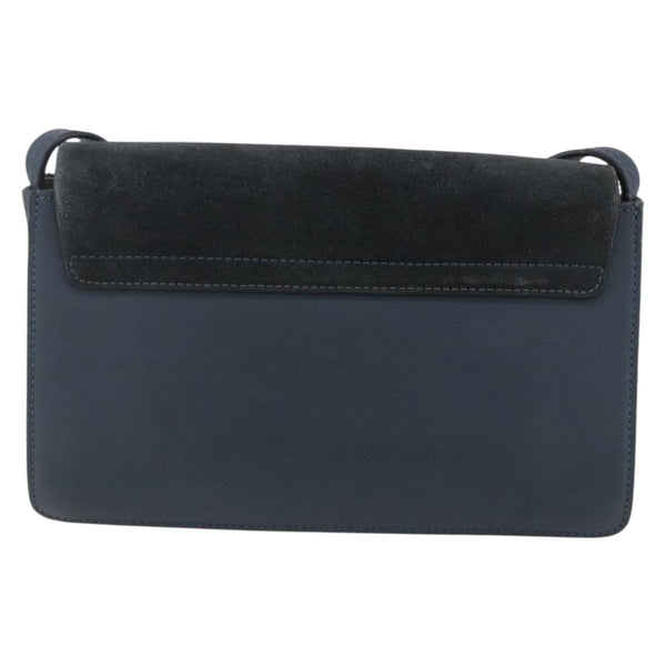 Chloe Faye Shoulder Bag Leather and Suede Small