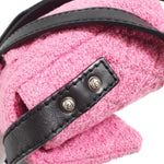 Chanel Easy Reissue Messenger Flap Bag Quilted Tweed Medium - image 8