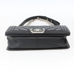 Chanel Boy Flap Bag Chevron Lambskin with Holographic PVC Old Medium - image 17