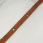 Celine Vintage Macadam Shoulder Bag Canvas and Leather - image 16
