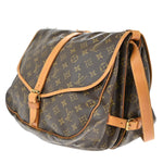 Louis Vuitton Saumur Handbag Monogram Canvas 35 - image 3
