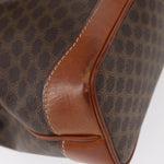 Celine Vintage Macadam Handbag Canvas and Leather - image 12
