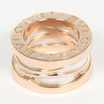 Bvlgari B.Zero1 Design Legend Zaha Hadid Pendant Necklace 18K Rose Gold with Ceramic - image 7