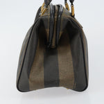 Fendi Vintage Pequin Boston Bag Coated Canvas Medium - image 3