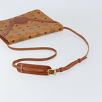 MCM Visetos Shoulder bag Canvas and Leather - image 6