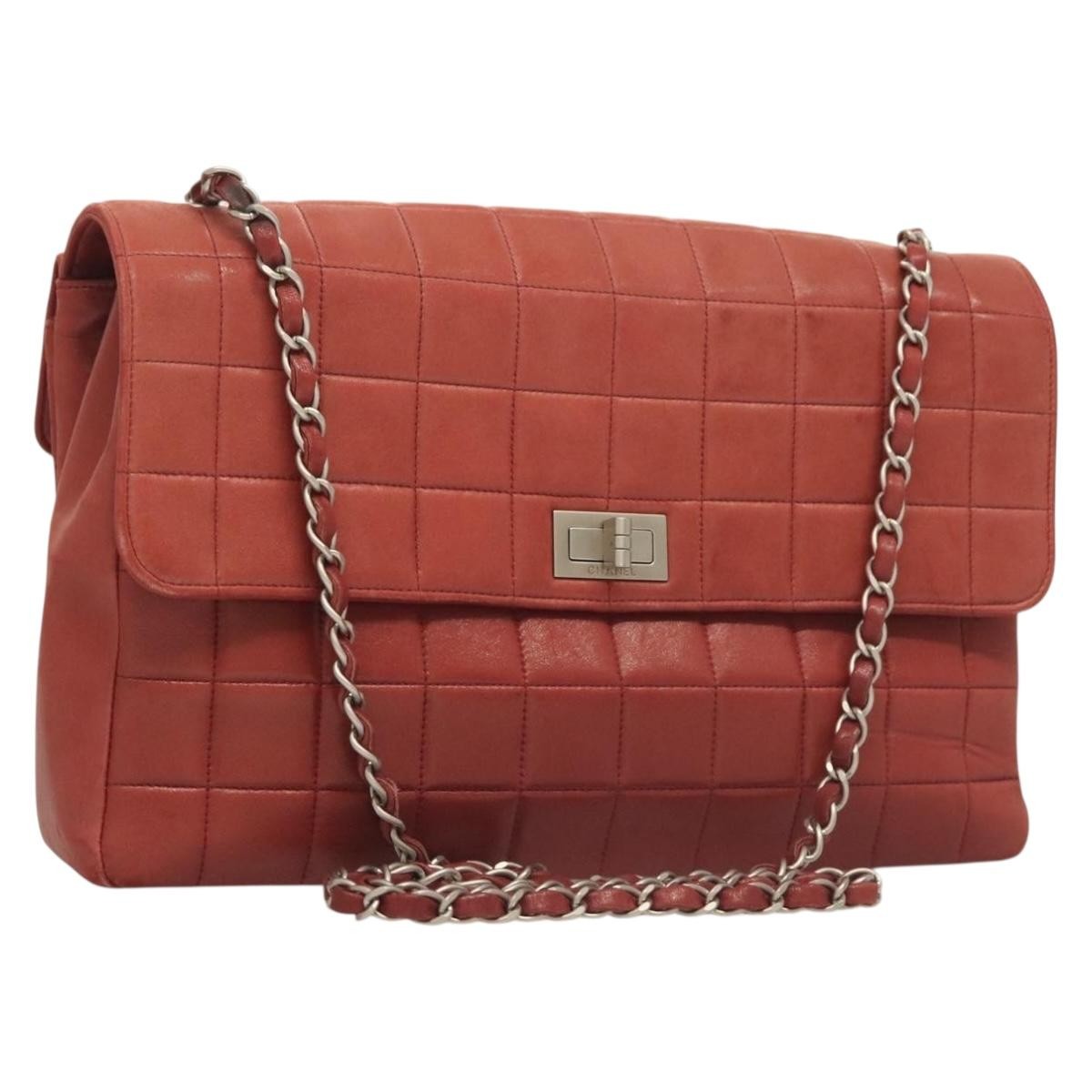 Chanel Chocolate Bar Reissue Flap Bag Lambskin - image 1