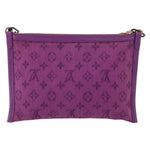 Louis Vuitton Double Flat Messenger Bag Limited Edition Logo Story Monogram Canvas and Denim - image 2