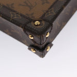 Louis Vuitton Vertical Trunk Pochette Reverse Monogram Canvas - image 11