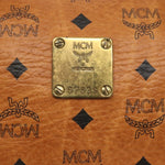 MCM Visetos Handbag Canvas and Leather - image 6