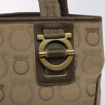 Salvatore Ferragamo Gancini Tote Gancini Canvas Medium - image 12