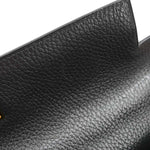 Hermes Kelly Handbag Black Ardennes with Gold Hardware 32 - image 19
