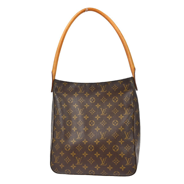 Louis Vuitton Monogram Looping Handbag Monogram Canvas GM