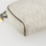 Christian Dior Vintage Honeycomb Shoulder Bag Canvas and Leather - image 8