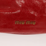 Miu Miu Zip Wristlet Pouch Leather - image 14