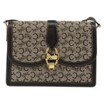 Celine C Sulky Shoulder bag Canvas and Leather - image 19
