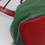 Louis Vuitton Bicolor Petit Noe Handbag Epi Leather - image 10
