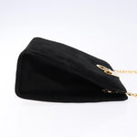 Salvatore Ferragamo Gancini Chain Shoulder Bag Suede - image 3