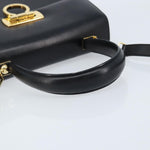 Salvatore Ferragamo Gancini Convertible Top Handle Bag Leather Medium - image 14