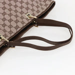 Gucci Vintage Bucket Shopping Tote GG Canvas Large - image 8