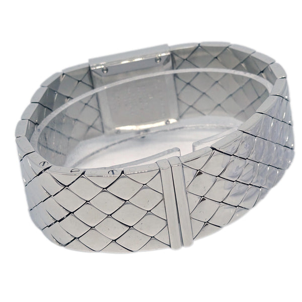 Chanel Matelasse Quartz Watch Stainless Steel 19