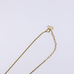 Christian Dior CD Round Pendant Necklace Metal and Crystals - image 11