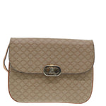 Celine Vintage Macadam Shoulder Bag Canvas and Leather - image 1