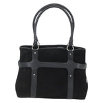 Salvatore Ferragamo Gancini handbag Suede - image 2