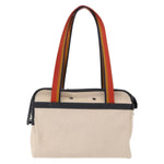 Hermes Sac de Transport pour Chiens Pet Dog Carrier Toile with Leather - image 19